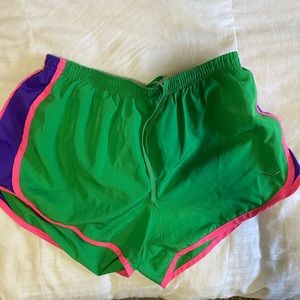 Pony athletic shorts.